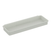 Keuco Insert en plastique plat, gris clair