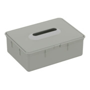 Keuco insert en plastique, plat, gris clair