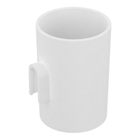 Keuco Insert en plastique Smart.2 blanc, pour ensemble brosse WC, sans fixation