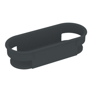 Keuco Insert en plastique Smart.2 séparé, pour panier de douche, noir