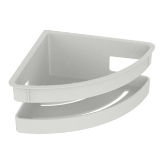 Keuco Insert plastique blanc, pour panier d'angle, 180 mm