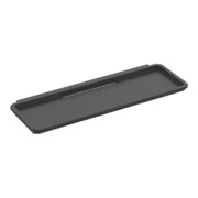 Keuco Insert plastique encastré, gris noir