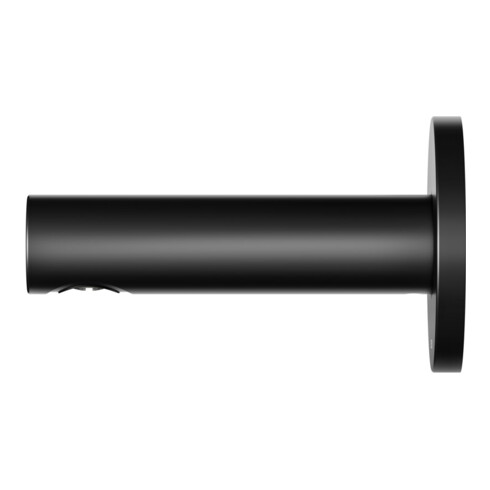 Keuco IXMO Entrée de baignoire Sortie 130mm, noir mat, rosace ronde