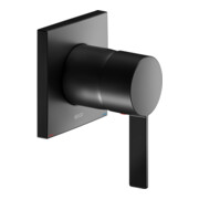 Keuco IXMO Pure Mitigeur monocommande encastré, carré, noir mat