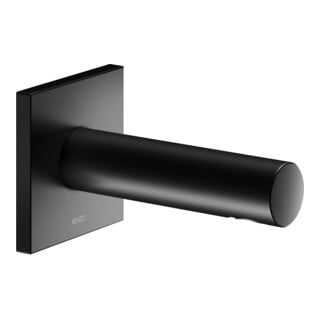 Keuco IXMO Robinet de baignoire 130mm, noir mat, rosace carrée