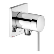 Keuco IXMO_solo Einhebelmischer IXMO 59552 m.Schlauchans./eck. Griff Soft verchromt