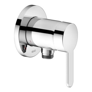 Keuco IXMO_solo Mitigeur monocommande IXMO 59552 avec raccord flexible/poignée ronde Flat chromé