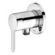 Keuco IXMO_solo Mitigeur monocommande IXMO 59552 avec raccord flexible/poignée ronde Flat chromé