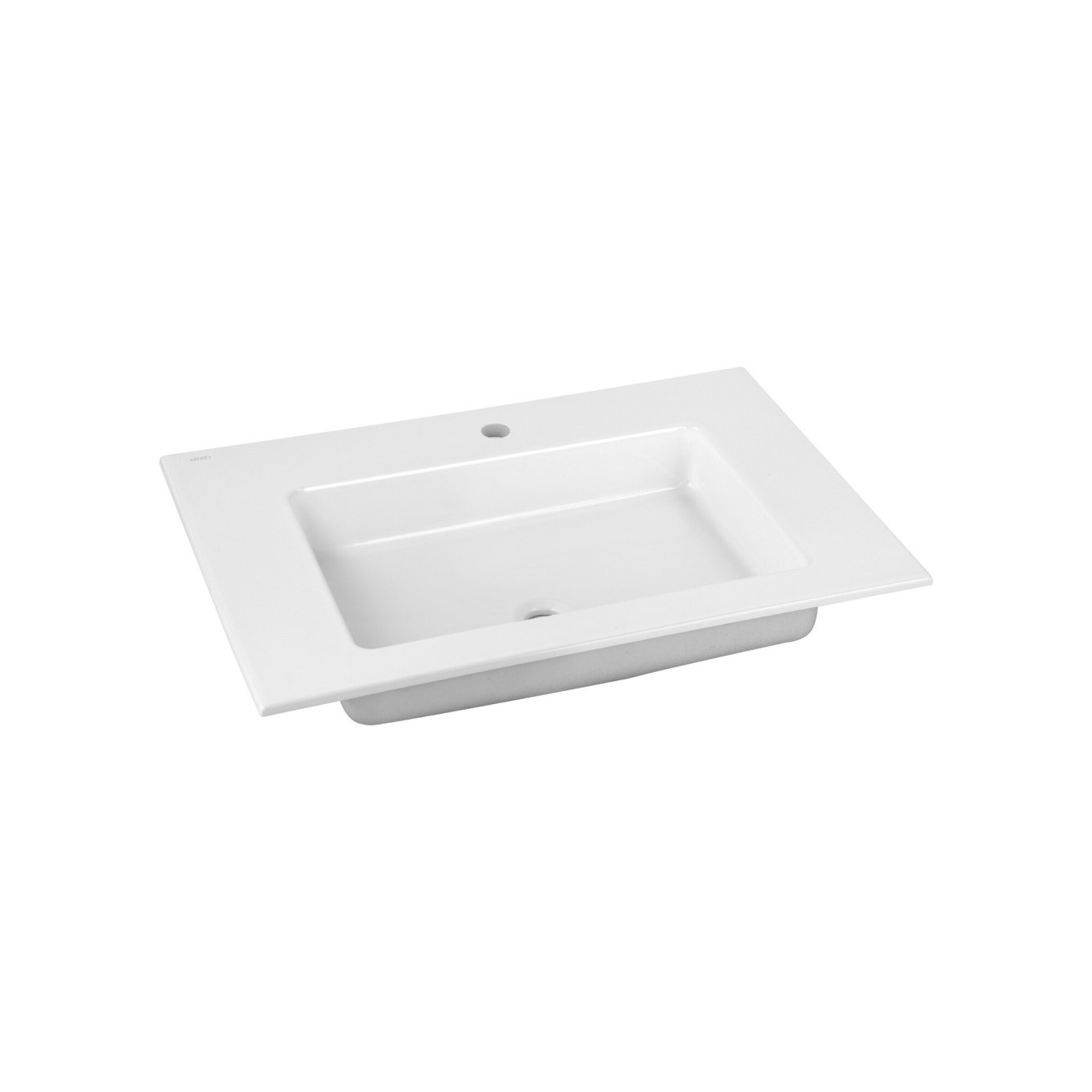 Keuco Keramik-Waschtisch Royal 60 70,5x53,8cm, w, m L u. Überlaufsys. Clou