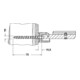Keuco Kit de fixation n°6 Plan Care fixation directe sans cheville, 2x vis 6 pans-1