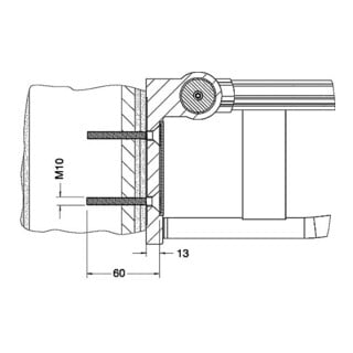 Keuco Kit de fixation n°8 Plan Care dir Bef o chevilles, 2x vis hexagonales à tête creuse