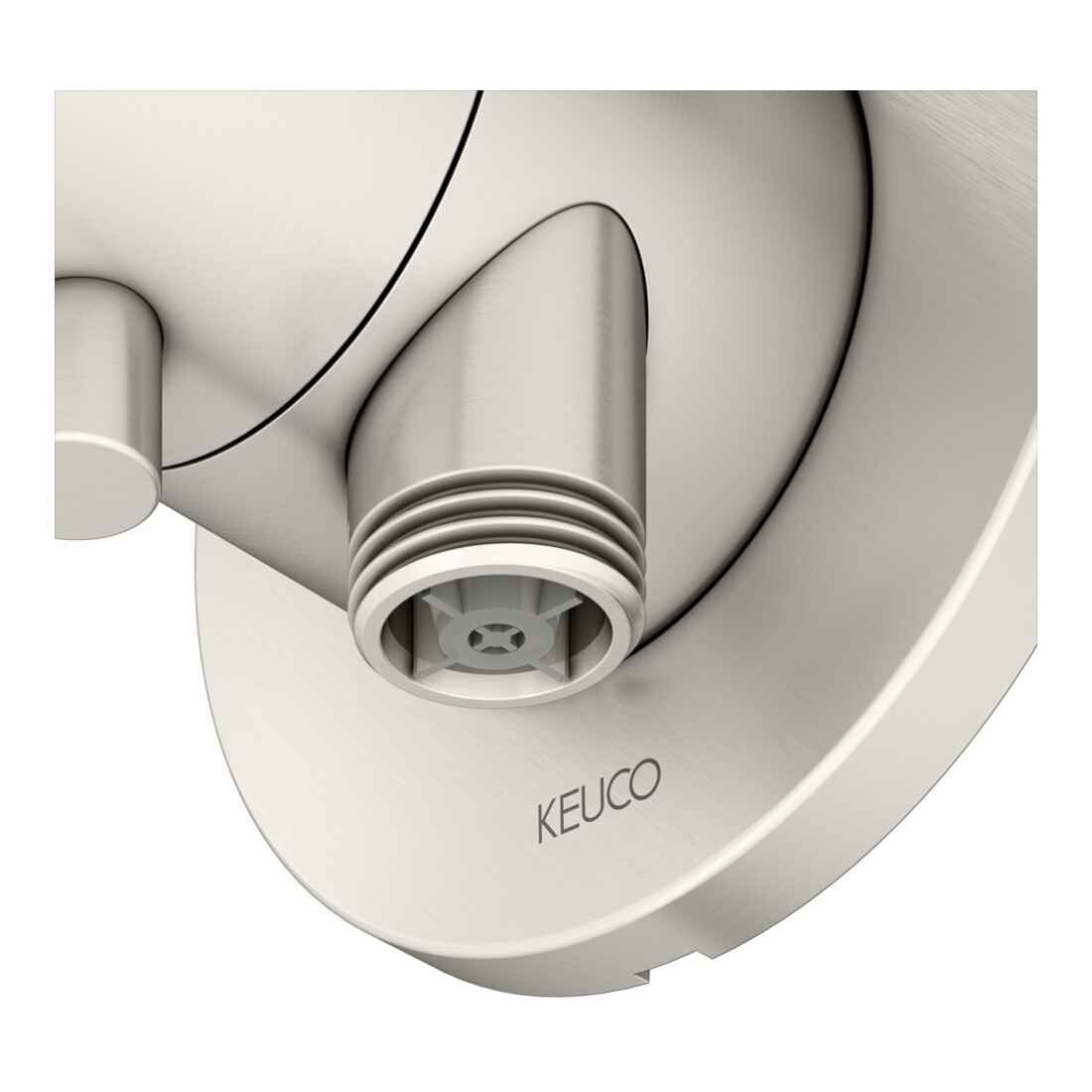 Keuco Kit de montage complet IXMO UP-2-W-Ab/Um.v, SA, G C, rouge, nickel mat