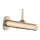 Keuco Kit de montage Edition 400 Mitigeur lavabo encastré, sans garniture, bronze, 165 mm-5