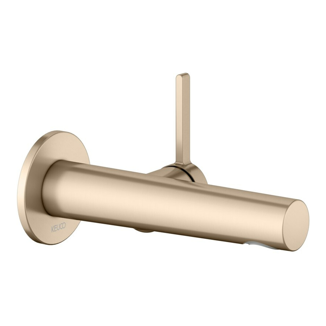 Keuco Kit de montage Edition 400 Mitigeur lavabo encastré, sans garniture, bronze, 165 mm