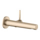 Keuco Kit de montage Edition 400 Mitigeur lavabo encastré, sans garniture, bronze, 197 mm-1