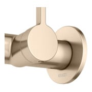 Keuco Kit de montage Edition 400 Mitigeur lavabo encastré, sans garniture, bronze, 197 mm-2