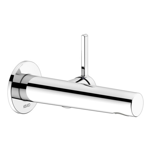 Keuco Kit de montage Edition 400 Mitigeur lavabo encastré, sans garniture, chromé, 165 mm