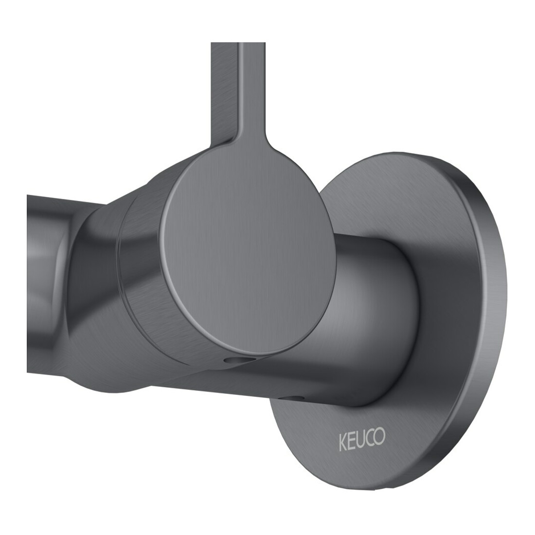 Keuco Kit de montage Edition 400 Mitigeur lavabo encastré, sans vidage, chrome SW, 243 mm