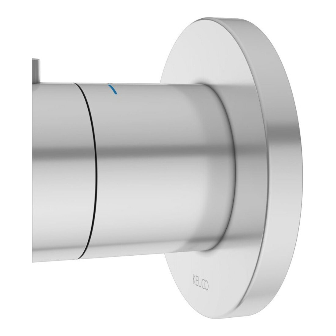 Keuco Kit de montage IXMO mitigeur encastré UP-THM, rond, finition aluminium