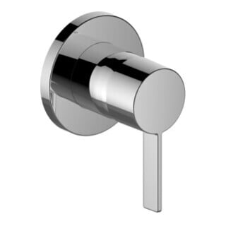 Keuco Kit de montage IXMO Pure Mitigeur monocommande encastré, rond, chromé