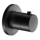 Keuco Kit de montage IXMO robinet encastré UP-THM, rond, noir mat-1