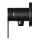 Keuco Kit de montage IXMO SOLO Flat UP-Br.-EHM, raccord flexible, rond, noir mat-5