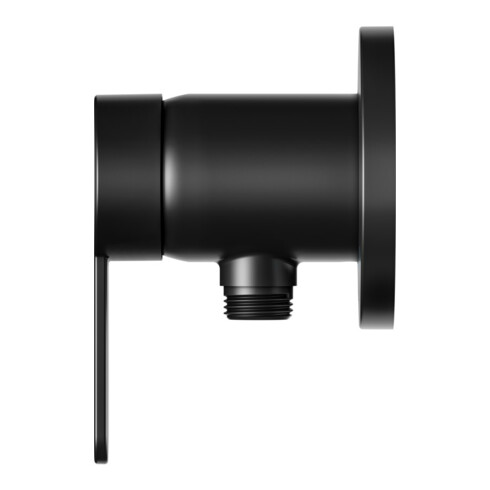 Keuco Kit de montage IXMO SOLO Flat UP-Br.-EHM, raccord flexible, rond, noir mat
