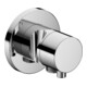 Keuco Kit de montage IXMO UP3-W-Ab/ Um-V, support mural, rond, chromé-1