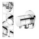 Keuco Kit de montage IXMO UP3-W-Ab/ Um-V, support mural, rond, chromé-5