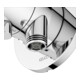 Keuco Kit de montage IXMO UP3-W-Ab/ Um-V, support mural, rond, chromé-5