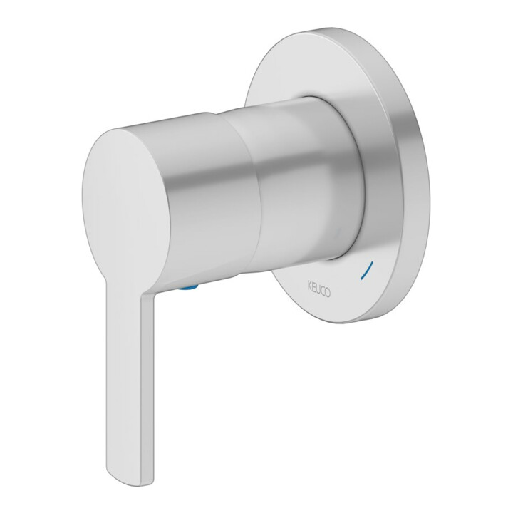 Keuco Kit de montage Plan blue UP-EHM, rond, finition aluminium