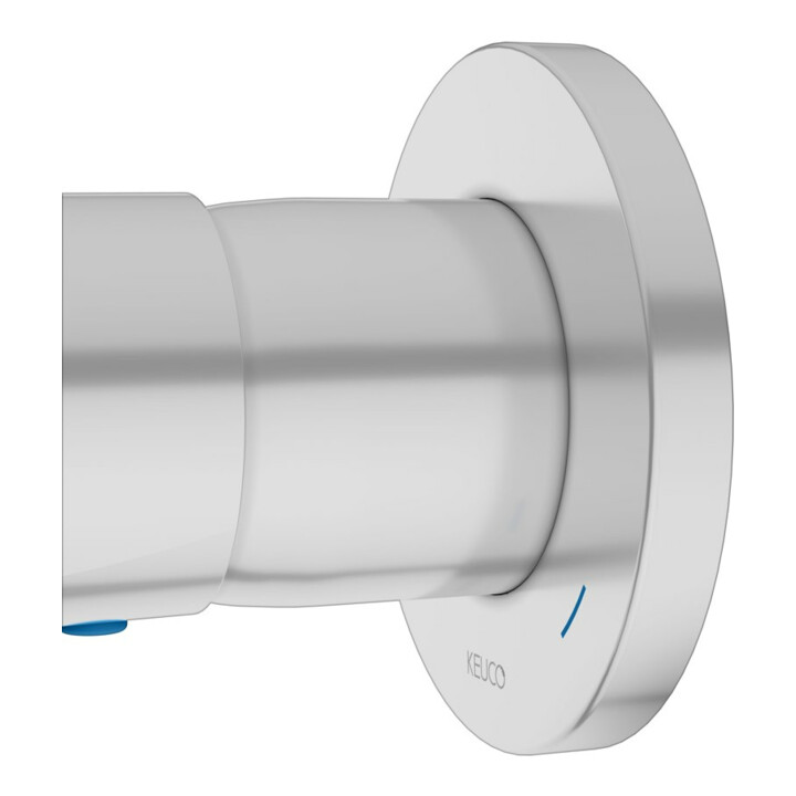 Keuco Kit de montage Plan blue UP-EHM, rond, finition aluminium