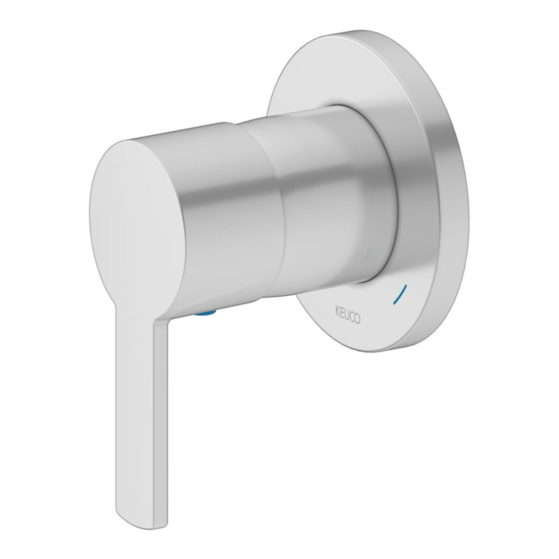 Keuco Kit de montage Plan blue UP-EHM, rond, finition aluminium