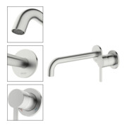 Keuco Kit de montage prêt à poser Plan blue ED/fin, 225 mm, UP-EHM, rond, montage mural