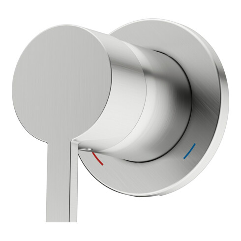 Keuco Kit de montage prêt à poser Plan blue ED/fin, 225 mm, UP-EHM, rond, montage mural