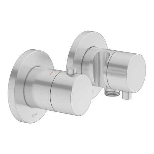 Keuco Kit de montage prêt Plan blue UP-THM, SA, Hlt, pour 2 consommateurs, alu./finition