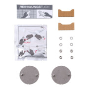 Keuco Klebe-Set Nr. 2 Edition 90 2x Bef.-Platte m Muttern, m 1x Klebepack