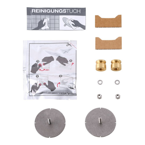 Keuco Klebe-Set Nr. 3 IXMO 2x Bef.-Platte m Wandbef., 1x Klebepack