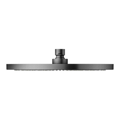 Keuco Kopfbrause 250mm, rd, Kunststoff-Br, schwarz-chrom ge