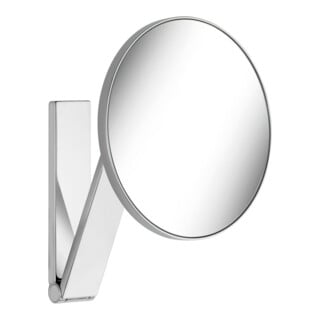 Keuco Kosmetikspiegel iLook_move d 212mm, unbel., Schwenk., alu./finish