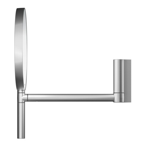 Keuco Kosmetikspiegel Plan d 193mm, unbel., Schwenk., alu./finish