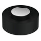 Keuco Kunststoff-Deckel Plan lo., D. sw-grau, Griff Edelstahl-finish-1