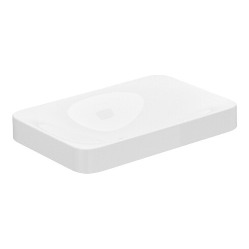 Keuco Lavabo Edition 400 blanc, 60x7,5x40 cm, sans trou de robinet/débordement