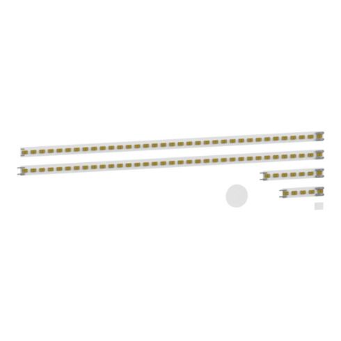 Keuco LED Kit Lumos LSP Vis de rechange pour panneau 90105 2x Long. totale 420+817mm p. 14597/8.10