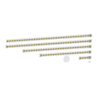 Keuco LED Kit Lumos LSP Vis de remplacement panneau 90105 2xLongueur totale 980+607mm p. 14597/8.35
