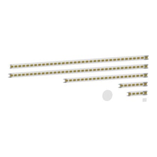 Keuco LED Lumos LSP kit de remplacement vis panneaux 90105 2x longueur totale 1167+607mm p. 14597/8.45