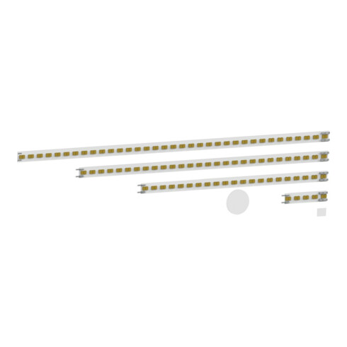 Keuco LED-Satz Lumos LSP Ersatzt.Spanplattenschraube 90105 2xGesamtlänge 630+607mm f. 14597/8.15