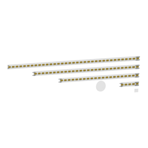 Keuco LED-Satz Lumos LSP Ersatzt.Spanplattenschraube 90105 2xGesamtlänge 677+607mm f. 14597/8.20