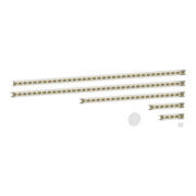 Keuco LED-Satz Lumos LSP Ersatzt.Spanplattenschraube 90105 2xGesamtlänge 770+607mm f. 14597/8.25