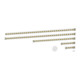 Keuco LED set Lumos LSP vis de remplacement panneau 90105 2x longueur totale 770+607mm p. 14597/8.25-1